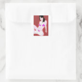 Sticker Carré DollVivant1 (Sac)