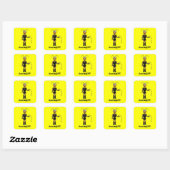 Sticker Carré dominANT (Feuille)