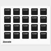 Sticker Carré Don papa | Appel À Daddy Parenting OPS (Feuille)