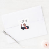 Sticker Carré Donald Trump 2024 (Enveloppe)