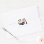 Sticker Carré Donald Trump "I did that" (Enveloppe)