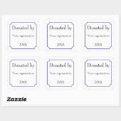 Sticker Carré Donné par le modèle (Feuille)