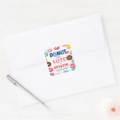 Sticker Carré Donut Delay : Vote" Élection (Enveloppe)