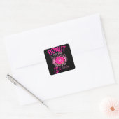 Sticker Carré DONUT PERDRE TES SPRINKLES 13 13e anniversaire fil (Enveloppe)