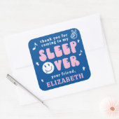 Sticker Carré Dormir avant l'anniversaire (Enveloppe)