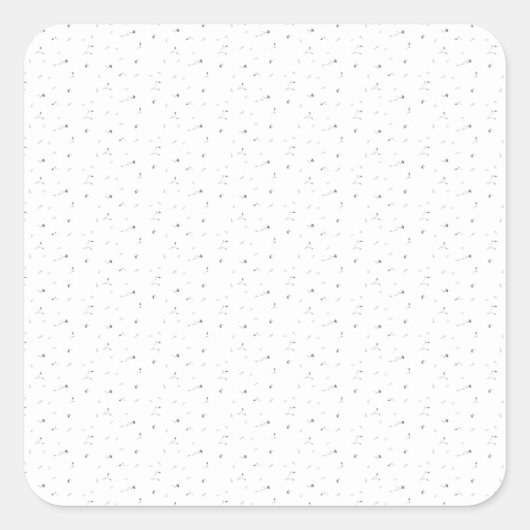 Sticker Carré Dot Design Ten (Devant)