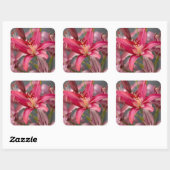 Sticker Carré Douce Lily Rose (Feuille)