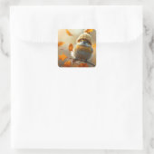 Sticker Carré doux pour petits oiseaux (Sac)