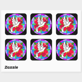 Sticker Carré Dove