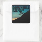 Sticker Carré Downhill (Sac)