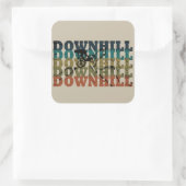 Sticker Carré Downhill (Sac)
