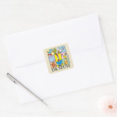 Sticker Carré Dr. Seuss | Histoires Graphiques (Enveloppe)