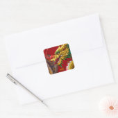Sticker Carré Dragon (Enveloppe)