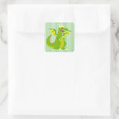 Sticker Carré Dragon (Sac)