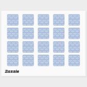 Sticker Carré Dragon Botanique Fantastique (Feuille)