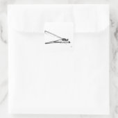 Sticker Carré Dragon Fly (Sac)