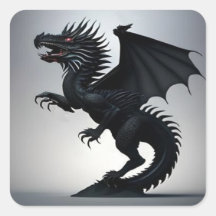 Dragon Noir Ailé Féroce #2