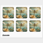 Sticker Carré Dragonfly Dream (Feuille)