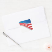Sticker Carré Drapeau américain (Enveloppe)