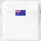 Sticker Carré Drapeau australien - Drapeau australien (Sac)