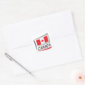 Sticker Carré Drapeau Canada Pride X (Enveloppe)