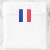 Sticker Carré Drapeau de France (Sac)