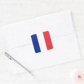 Sticker Carré Drapeau de France (Enveloppe)