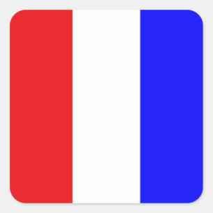 Sticker Carré Drapeau de signaux de code "T" (Tango)