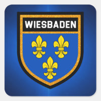 Drapeau de Wiesbaden