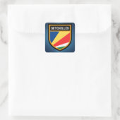 Sticker Carré Drapeau des Seychelles (Sac)