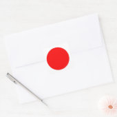Sticker Carré Drapeau du Japon (Enveloppe)