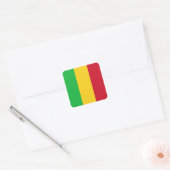 Sticker Carré Drapeau du Mali (Enveloppe)