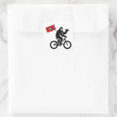 Sticker Carré Drapeau du Tennessee de Bigfoot Cycling (Sac)