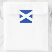 Sticker Carré Drapeau écossais - Image de haute qualité (Sac)