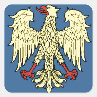 Sticker Carré Drapeau Friuli-Venezia Giulia (Italie)