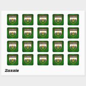 Sticker Carré Drapeau Groningen (Feuille)