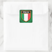 Sticker Carré Drapeau Italia (Sac)