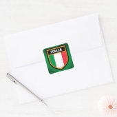 Sticker Carré Drapeau Italia (Enveloppe)
