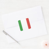 Sticker Carré Drapeau italien (Enveloppe)