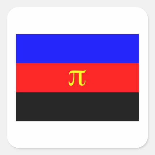 Sticker Carré DRAPEAU OFFICIEL EN POLYAMORIE -.png (Devant)