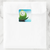 Sticker Carré drapeau pakistan art.jpg (Sac)