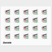 Sticker Carré Drapeau Palestine Pride X (Feuille)