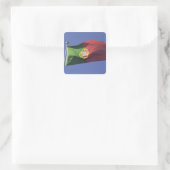 Sticker Carré Drapeau portugais RF) (Sac)