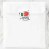 Sticker Carré Drapeau Portugal Pride X (Sac)