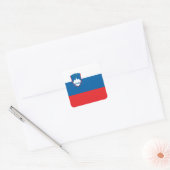 Sticker Carré Drapeau Slovénie (Enveloppe)