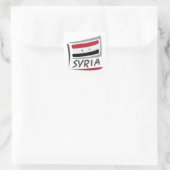 Sticker Carré Drapeau Syrie Pride X (Sac)