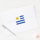 Sticker Carré Drapeau uruguayen (Enveloppe)
