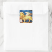 Sticker Carré Drapeau Veneto (Italie) (Sac)