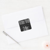 Sticker Carré Drave de puits Extraordinaire (Enveloppe)