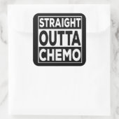 Sticker Carré Droite Outta Chemo (Sac)